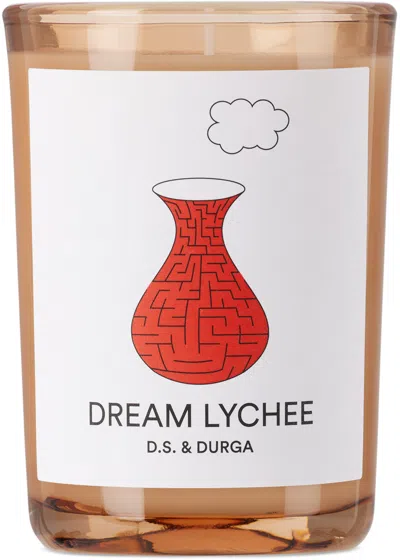 D.s. & Durga Dream Lychee Candle, 7 oz In N/a