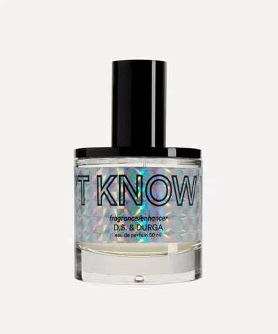 D.s. & Durga Women's I Don't Know What Limied Edition Eau De Parfum 50ml - Luxury Perfume