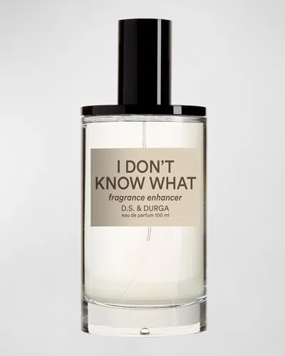 D.s. & Durga I Don't Know What Eau De Parfum, 3.4 Oz. In White