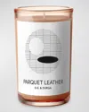 D.S. & DURGA PARQUET LEATHER CANDLE, 7 OZ.