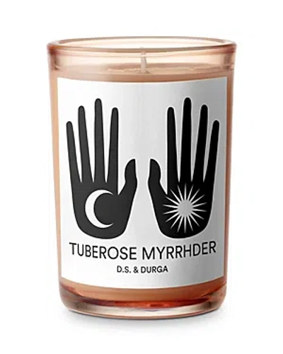 D.S. & DURGA TUBEROSE MYRRHDER CANDLE 7 OZ.