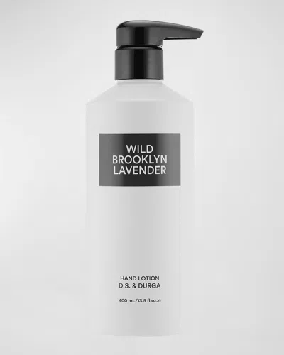 D.s. & Durga Wild Brooklyn Lavender Hand Lotion, 13.5 Oz. In White