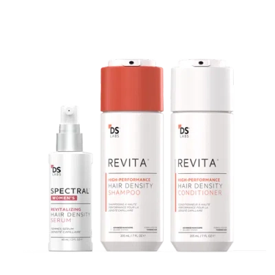 Ds Laboratories Hair Density Kit Revita Shampoo/conditioner + Spectral.csf In Transparent