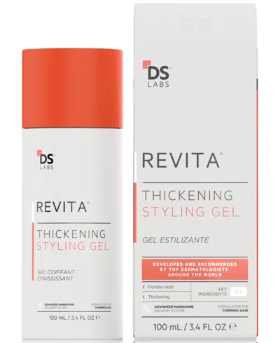 Ds Laboratories Revita Thickening Styling Gel, 100 ml In Transparent