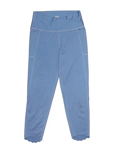 Pre-owned Dsg Kids' Active Pants In Blue
