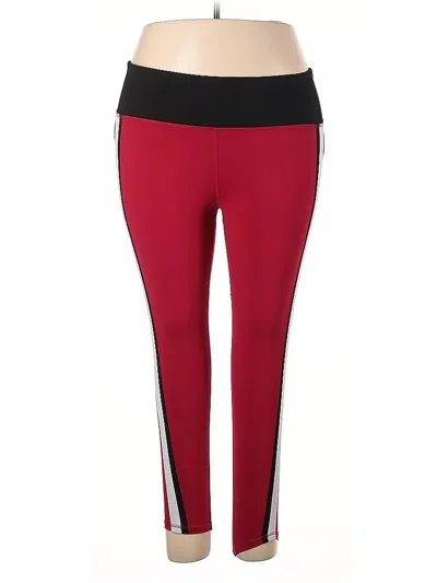 Pre-owned Dsg Active Pants In Red