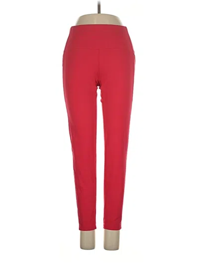 Pre-owned Dsg Active Pants In Red