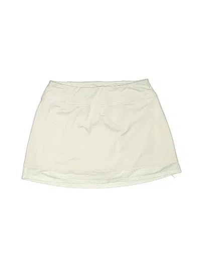 Pre-owned Dsg Active Skort In Ivory