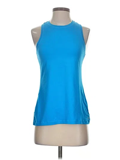 Pre-owned Dsg Active Tank Top In Blue