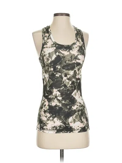 Pre-owned Dsg Active Tank Top In Green