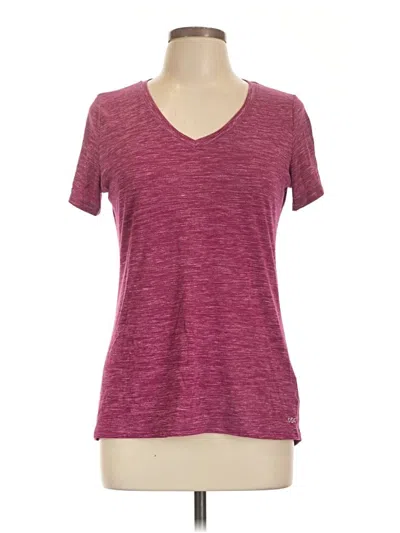 Pre-owned Dsg Active T-shirt In Burgundy