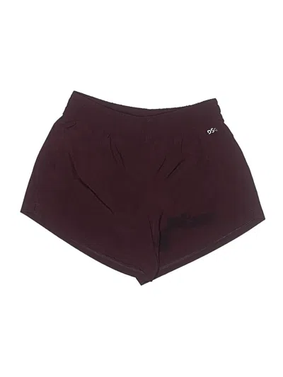 Pre-owned Dsg Kids' Athletic Shorts In Burgundy