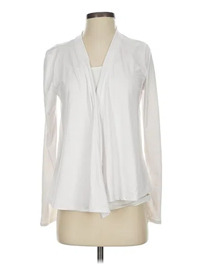 Pre-owned Dsg Cardigan Sweater In White