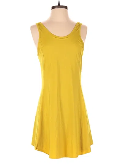 Pre-owned Dsg Casual Dress In Yellow