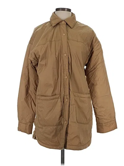 Pre-owned Dsg Coat In Tan
