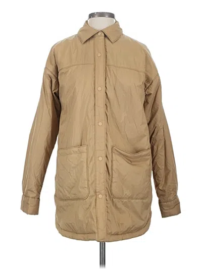 Pre-owned Dsg Coat In Tan