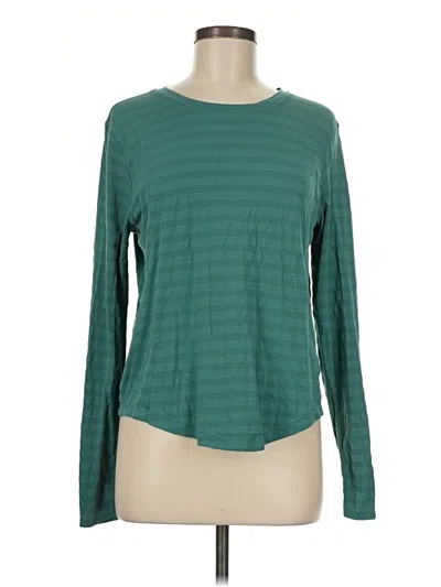 Pre-owned Dsg Long Sleeve T-shirt In Teal