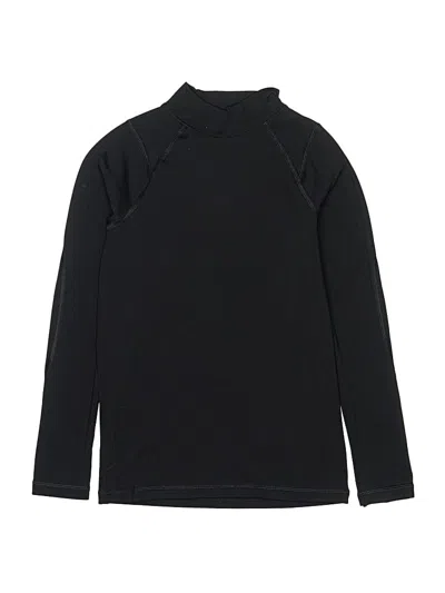 Pre-owned Dsg Kids' Long Sleeve Turtleneck In Black
