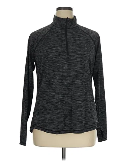 Pre-owned Dsg Long Sleeve Turtleneck In Black
