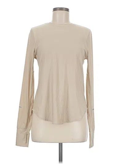 Pre-owned Dsg Long Sleeve Turtleneck In Tan