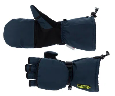 Dsg Outerwear Women's  Arctic Appeal 3.0 Fliptop Fishing Mittens In Blue