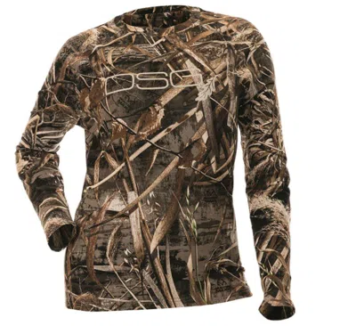 Dsg Outerwear Women's  Camo Tech Long Sleeve T-shirt In Brown