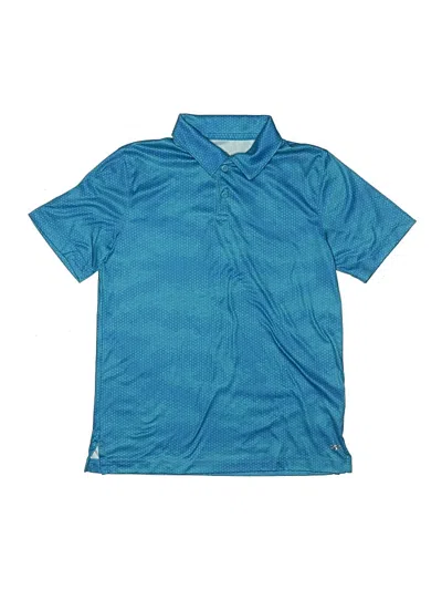 Pre-owned Dsg Kids' Short Sleeve Button Down Shirt In Blue