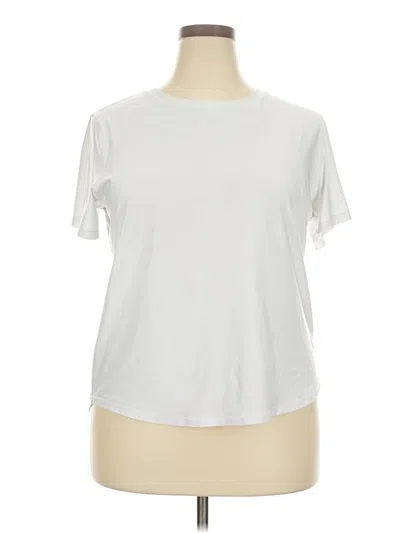Pre-owned Dsg Short Sleeve T-shirt In Ivory