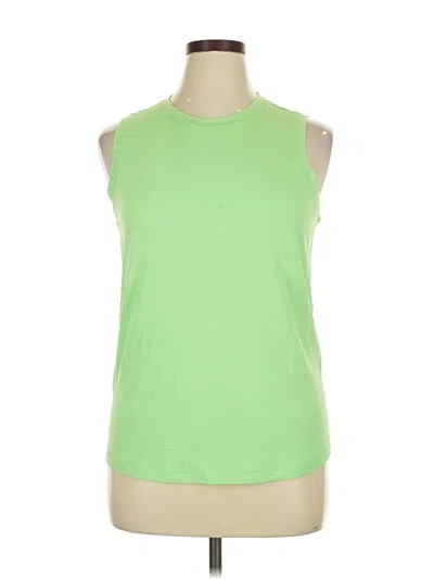 Pre-owned Dsg Sleeveless T-shirt In Green