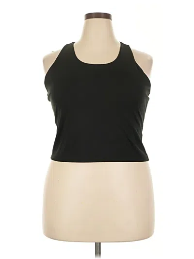 Pre-owned Dsg Sleeveless Top Black Halter Neckline Tops