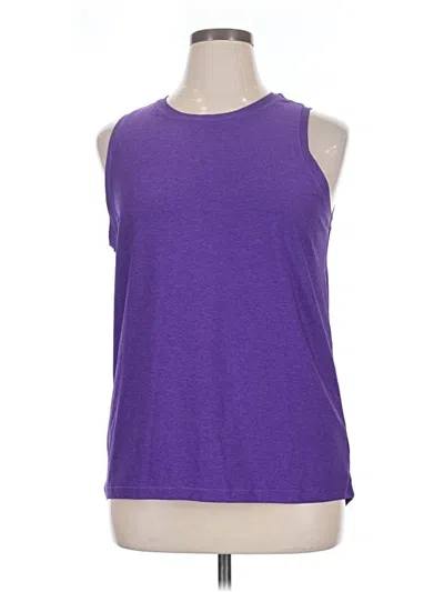 Pre-owned Dsg Sleeveless T-shirt In Purple