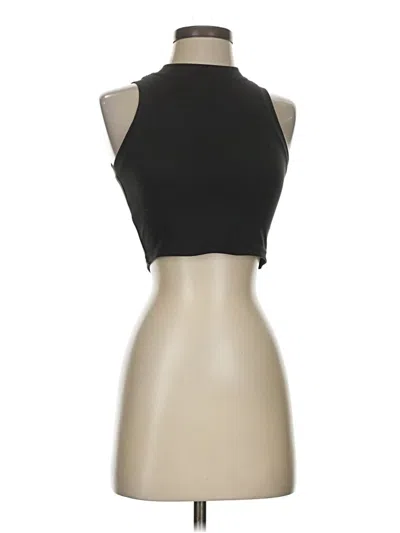 Pre-owned Dsg Tank Top Black Halter Neckline Tops