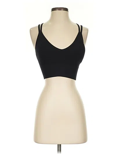 Pre-owned Dsg Tank Top Black Strapless Neckline Tops