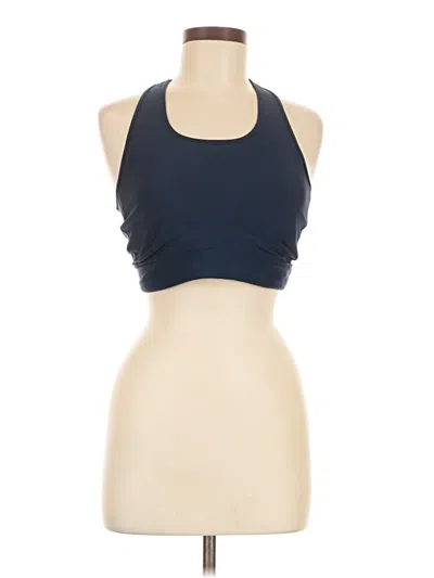 Pre-owned Dsg Tank Top Blue Halter Neckline Tops