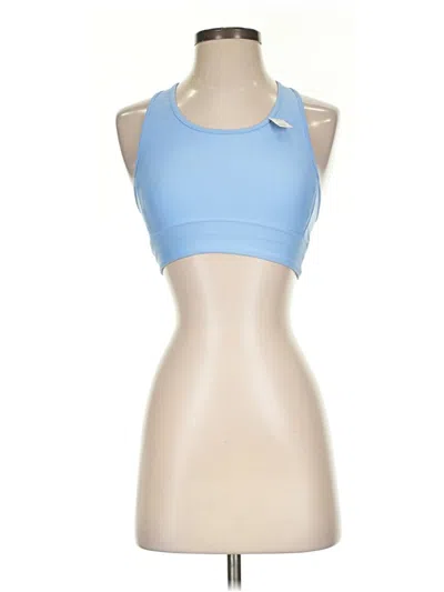 Pre-owned Dsg Tank Top Blue Halter Neckline Tops