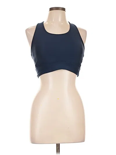Pre-owned Dsg Tank Top Blue Halter Neckline Tops