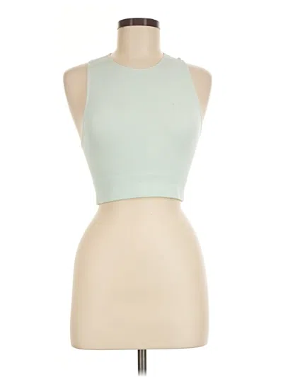 Pre-owned Dsg Tank Top Green Halter Neckline Tops