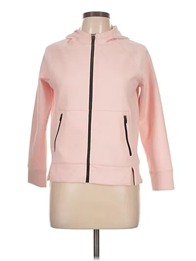 Pre-owned Dsg Zip Up Hoodie In Pink