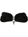 Dsired Red Carpet Backless Adhesive Bra In Black