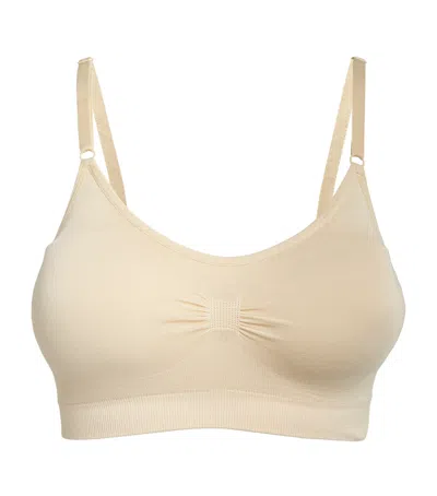 Dsired Removable-inserts Mastectomy Bra In Ivory