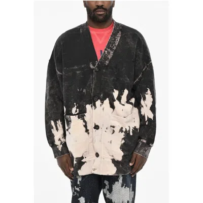 Dsquared2 Acid Wash Effect Crew-neck Sweatshirt