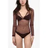 Dsquared2 All-over Monogram Sheer Body