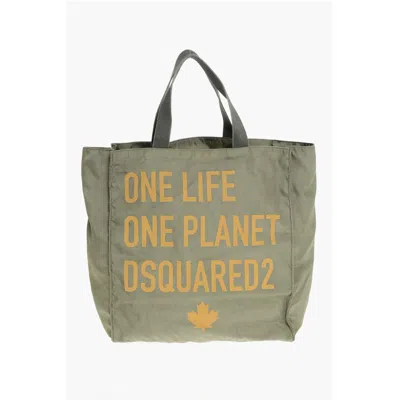 Dsquared2 Army Polyamide Tote Bag