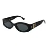 Dsquared2 Black Women Sunglasses In Black
