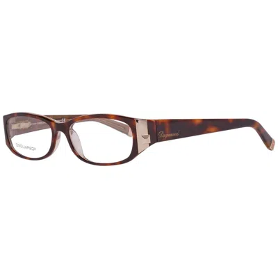 Dsquared2 Brown Plastic Frames In Gray