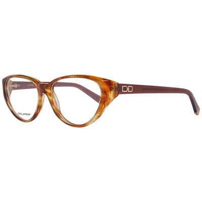 Dsquared2 Brown Plastic Frames In Gray