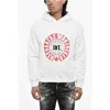 Dsquared2 Cotton Hoodie With Contrast Print