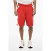 Dsquared2 Cotton Shorts With Contrasting Side Bands
