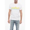 Dsquared2 Crew Neck Cool Fit T-shirt With Printed Logo In White