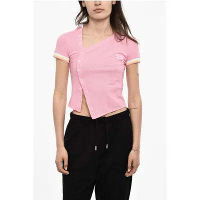 Dsquared² Cropped Asimmetrical Cut Polo
